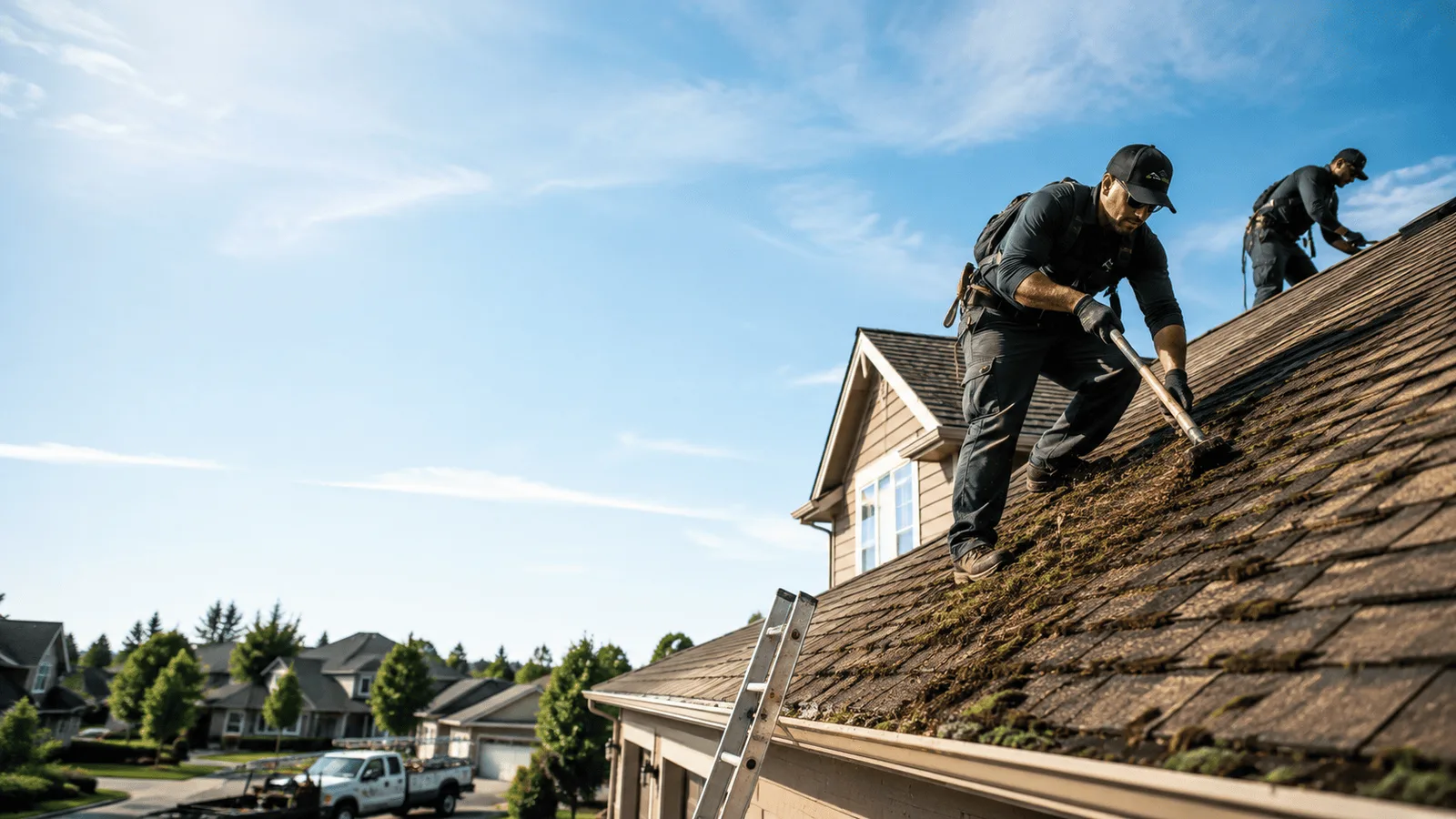 Roof Moss Removal in Columbia, CA near me